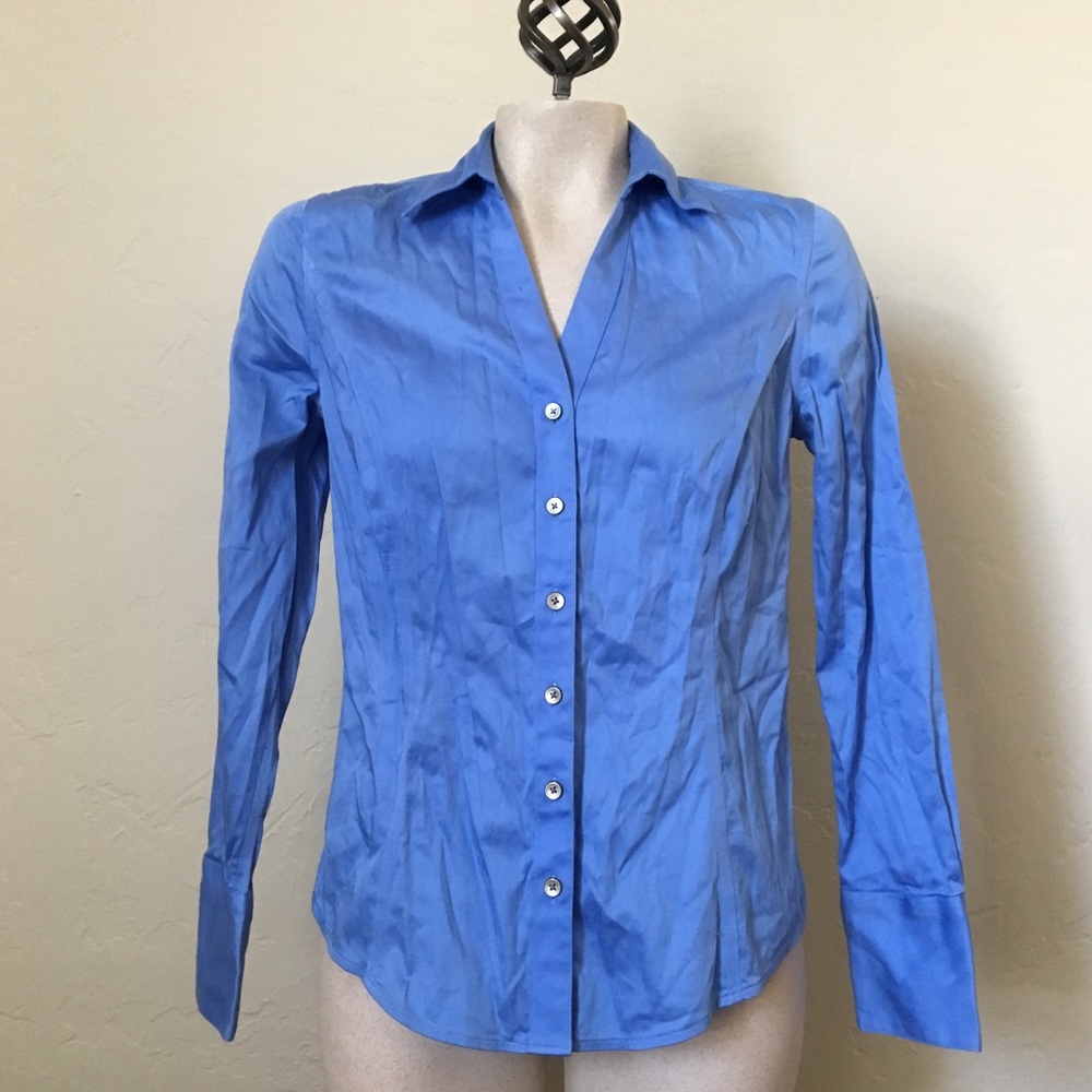 Calvin Klein Non-Iron Blue Button Up